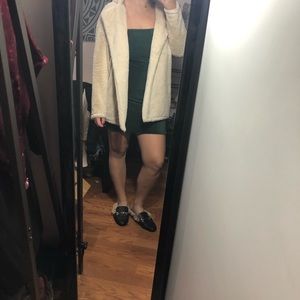 Brandy Melville fur coat